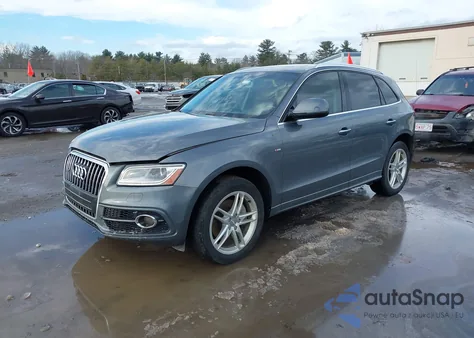 2016 Audi Q5 3.0T Premium Plus from USA, damaged, VIN WA1D7AFP9GA092912